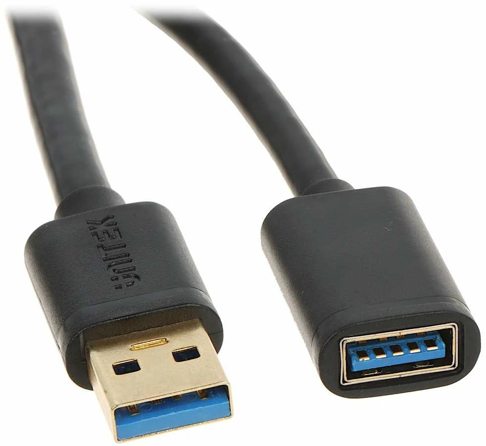 UNITEK Y-C456GBK Unitek USB plėtinio keitiklis USB3.0 AM-AF, 0,5m Y-C456GBK