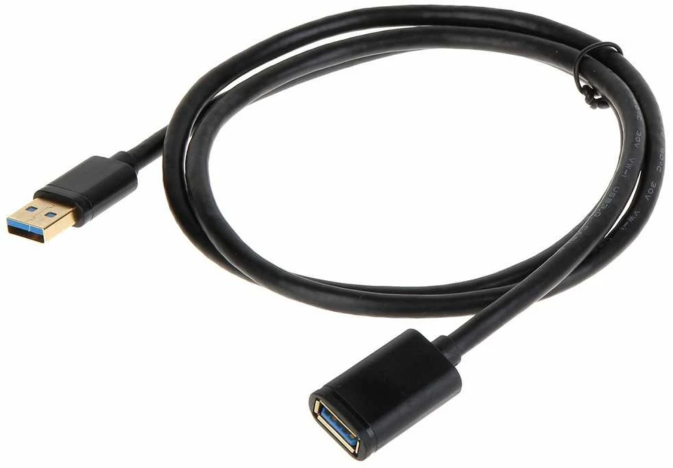 UNITEK Y-C457GBK Unitek USB plėtinio keitiklis USB3.0 AM-AF, 1,0m Y-C457GBK