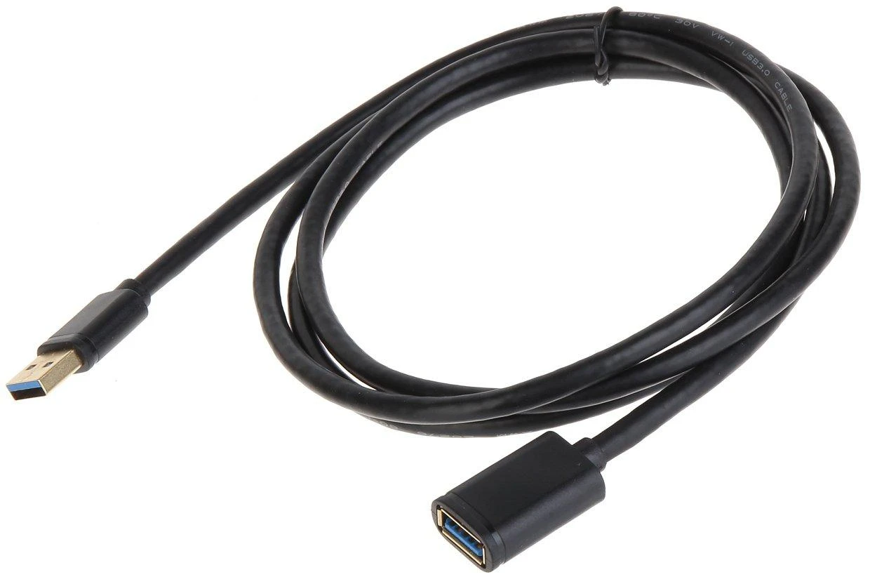 UNITEK Y-C458GBK Unitek USB plėtinio keitiklis USB3.0 AM-AF, 1,5m Y-C458GBK