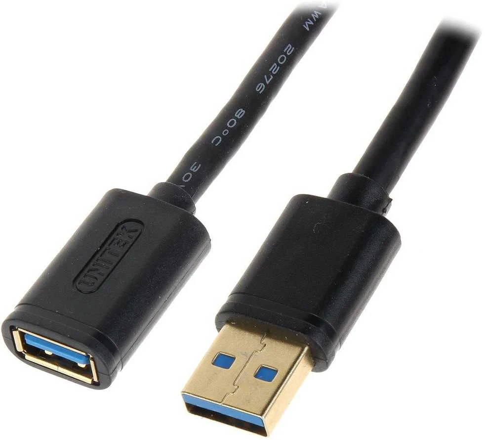UNITEK Y-C458GBK Unitek USB plėtinio keitiklis USB3.0 AM-AF, 1,5m Y-C458GBK