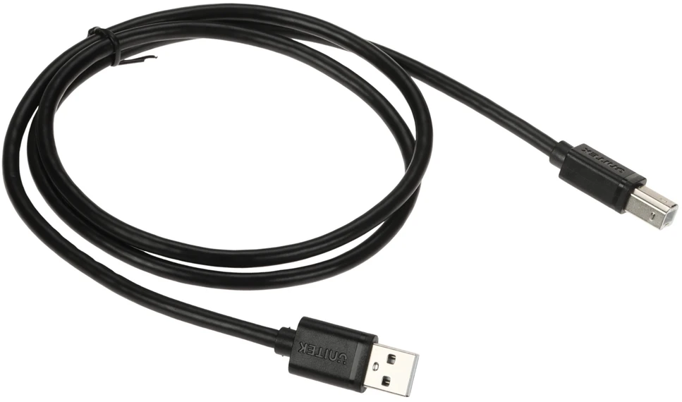 UNITEK Y-C430GBK Unitek USB laidas USB 2.0 AM-BM, 1,0m Y-C430GBK