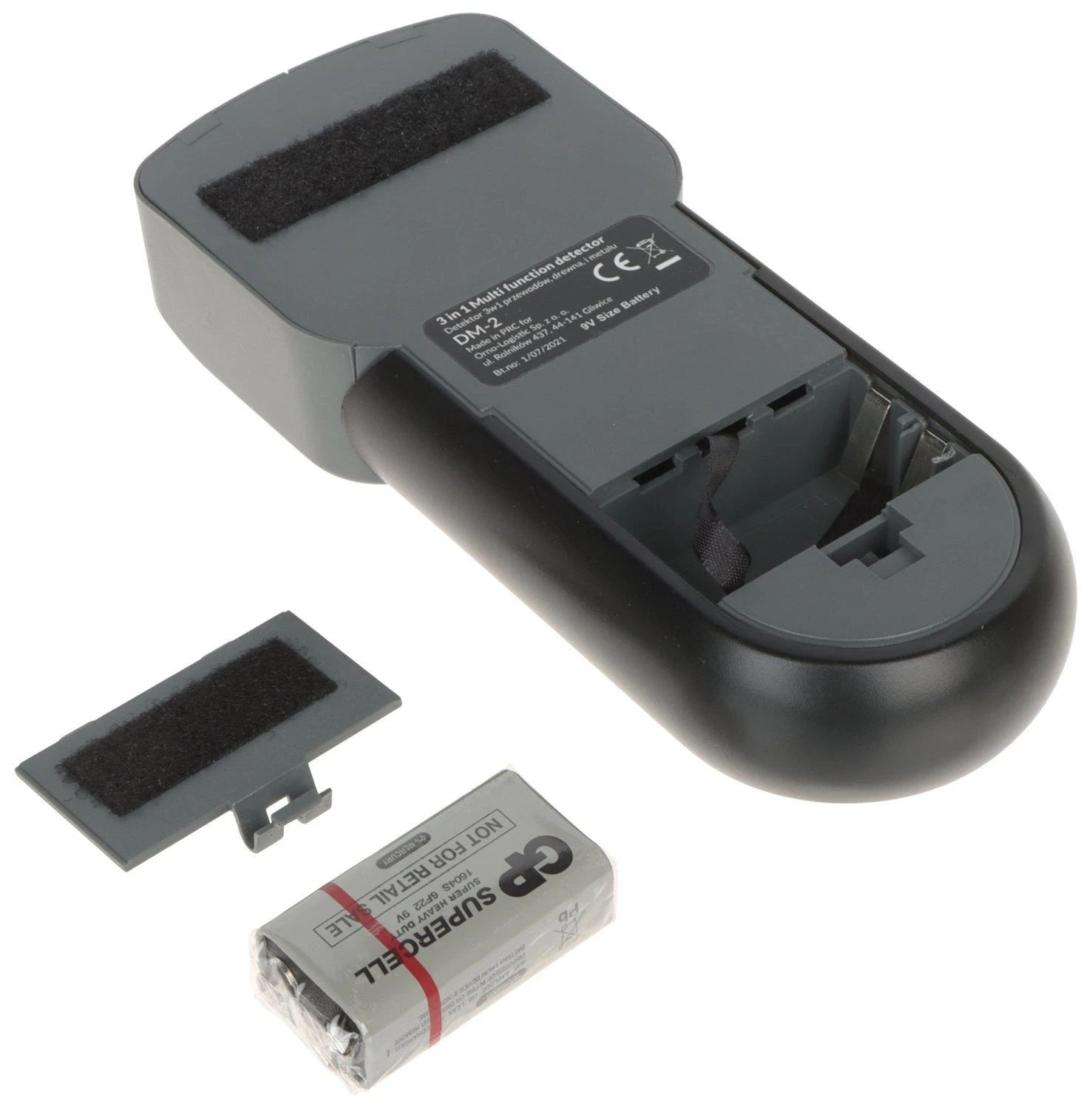 Metalo detektorius LAIDŲ SU ĮTAMPA, METALO IR MEDIENOS DETEKTORIUS DM-2 ORNO
