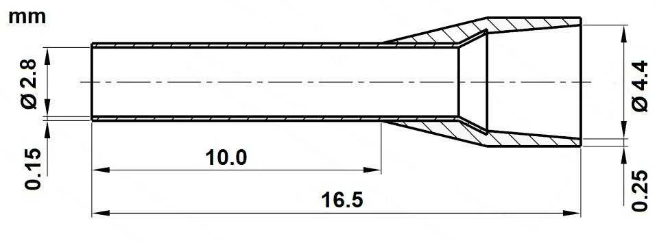 Elpromet LAIDŲ ĮVORĖ TUL-4/10/DIN-G*P100