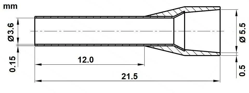 Elpromet LAIDŲ ĮVORĖ TUL-6/12/DIN-Y*P100