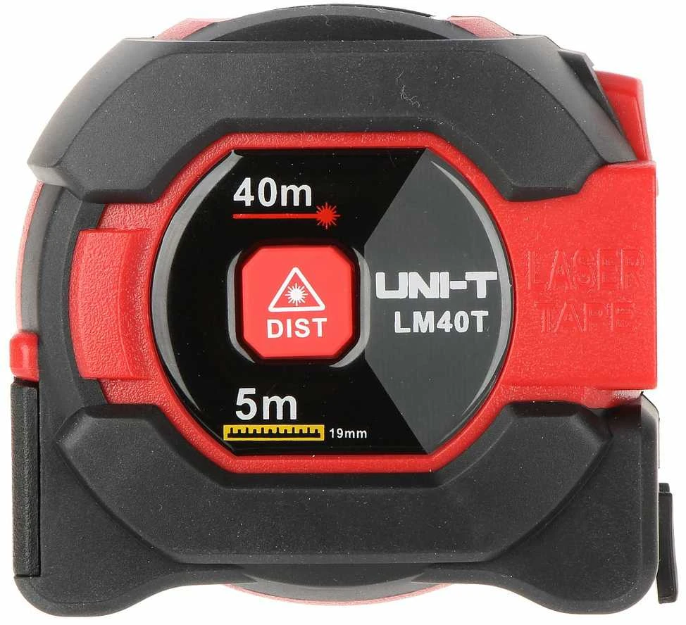 Matuoklis lazerinis su 5m rulete, iki 40m LM40T UNI-T