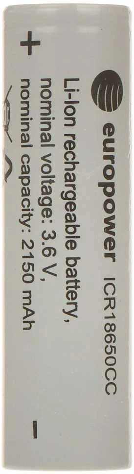 Europower 18650 ličio jonų akumuliatorius 2150 mAh