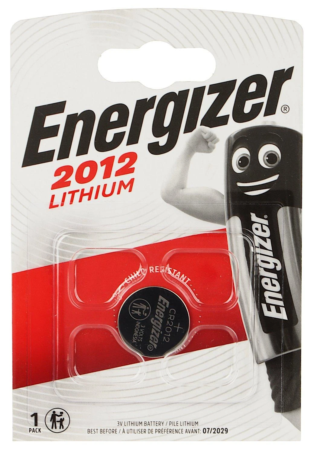 LICHIO BATERIJA BAT-CR2012 ENERGIZER