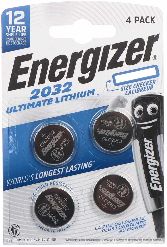 LIČIO BATERIJA BAT-CR2032-LITHIUM*P4 ENERGIZER