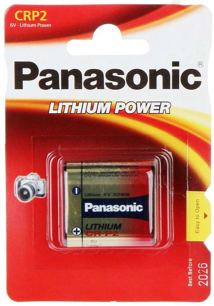 Panasonic CR-P2 Ličio elementai 6V CRP2 223
