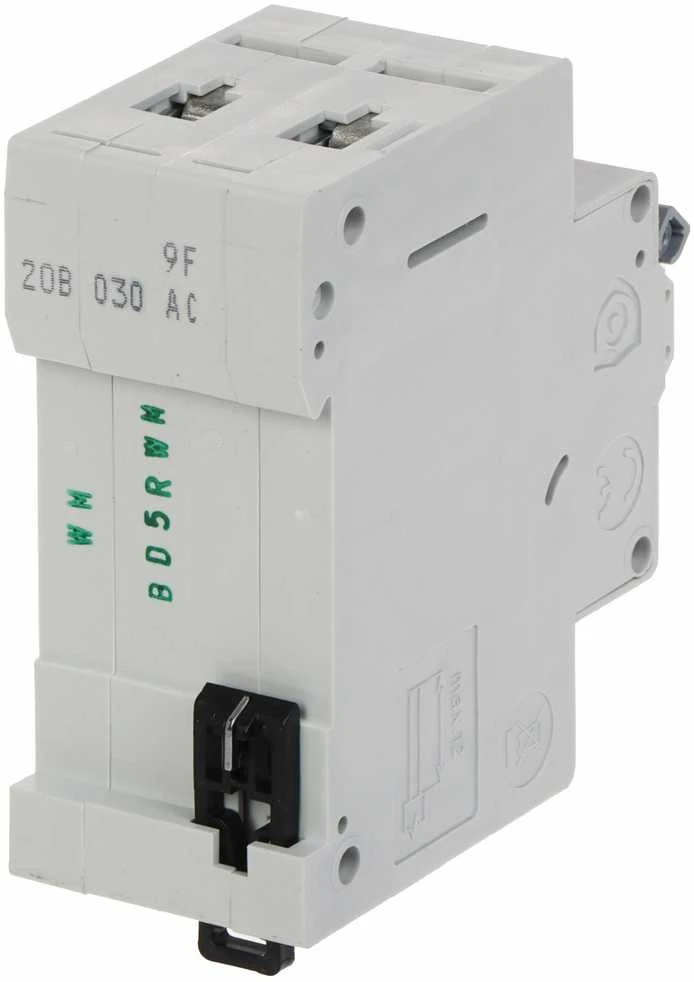 LIKUTINĖS SROVĖS GRANDINĖS PERTRAUKIKLIS HNB-B20/1N/003 VIENFAZIS, AC TIPAS 30 mA 20 A EATON