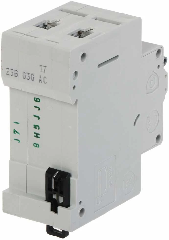 LIKUTINĖS SROVĖS GRANDINĖS PERTRAUKIKLIS HNB-B25/1N/003 VIENFAZIS, AC TIPAS 30 mA 25 A EATON
