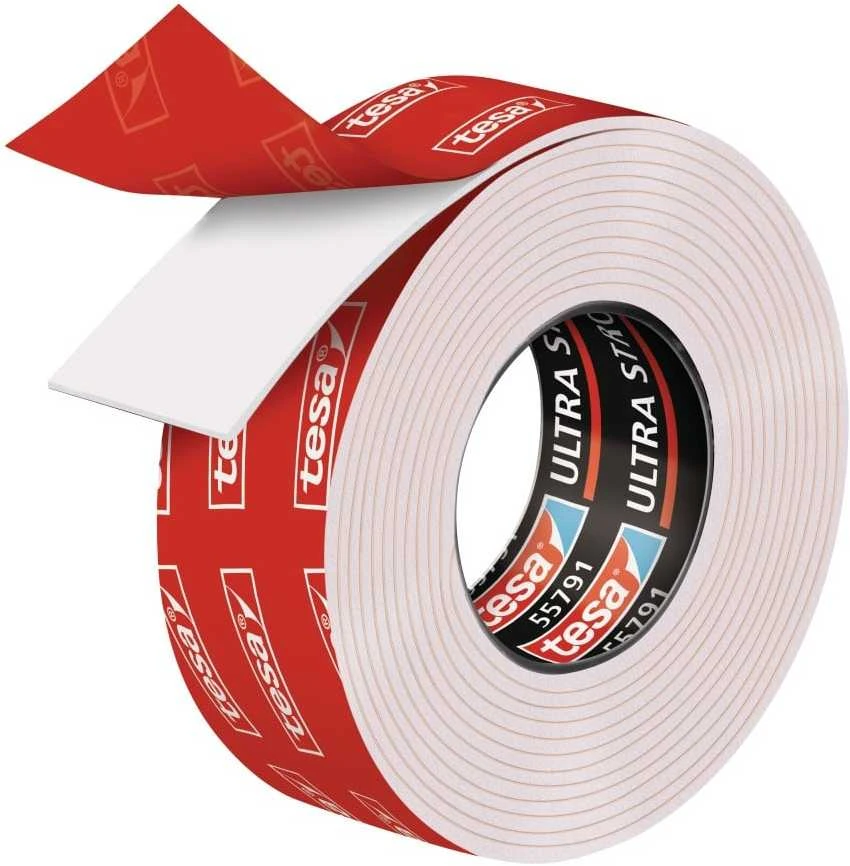 Lipni dvipusė juosta lauko/vidaus darbams TESA ULTRA STRONG 5 m x 19mm 55792-00003-01