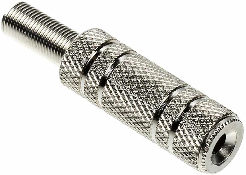 Gniazdo LIZDAS JACK-G/3.5/S/MET