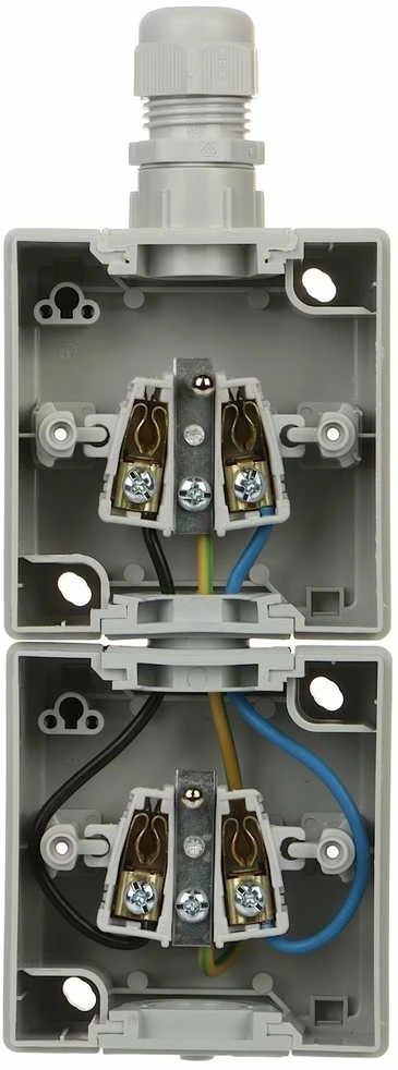 LIZDAS MONTUOJAMAS ANT PAVIRŠIAUS DVIGUBAS AQUANT-G2/V2/EPN 230 V AC 16 A IP65 Elektro-Plast