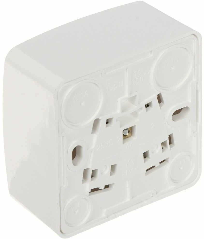 LIZDAS MONTUOJAMAS ANT PAVIRŠIAUS PAVIENIS BERG/3733-00/EPN 250 V 16 A Elektro-Plast