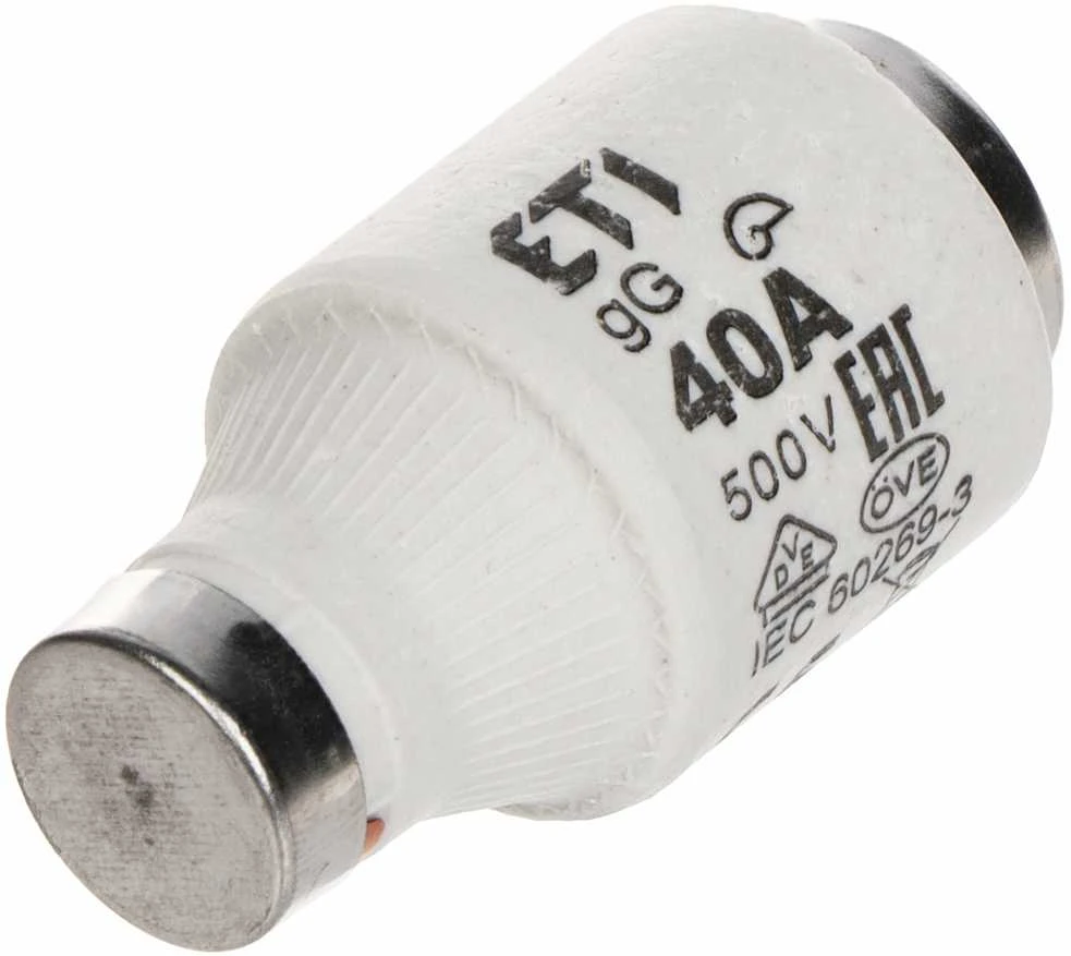 LYDŽIŲJŲ SAUGIKLIŲ ĮDĖKLAS ETI-D3/40A 40 A 500 V gG E33 ETI