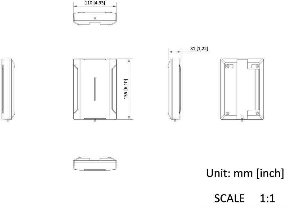 MAGISTRALĖS ĮVESTIES PLĖSTUVAS AX HYBRID PRO G2 DS-PM501Z8T4 8 ĮVESTYS 4 OUTPUTS Hikvision