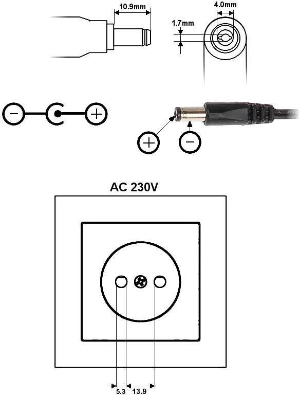 TST MAITINIMO BLOKAS 6V/2A/4.0