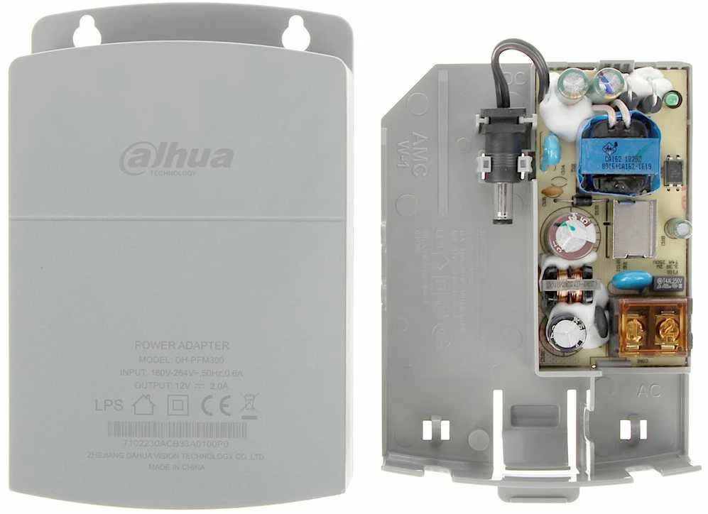 Dahua Maitinimo šaltinis 12V, 2A, 24W