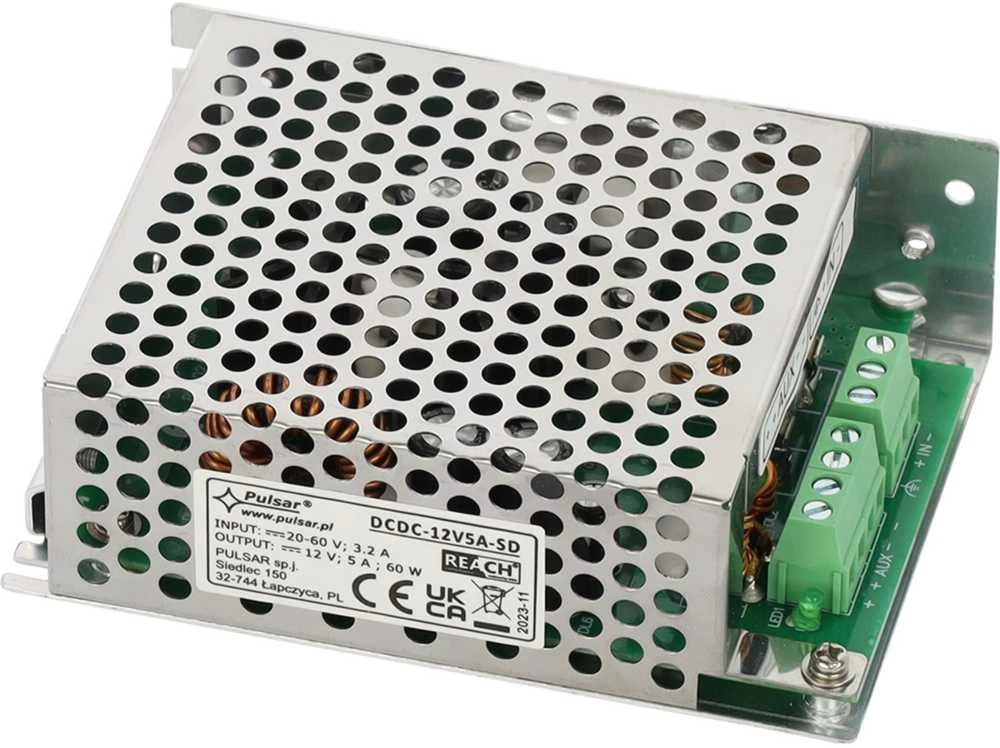 MAITINIMO KEITIKLIS DCDC-12V5A-SD PULSAR