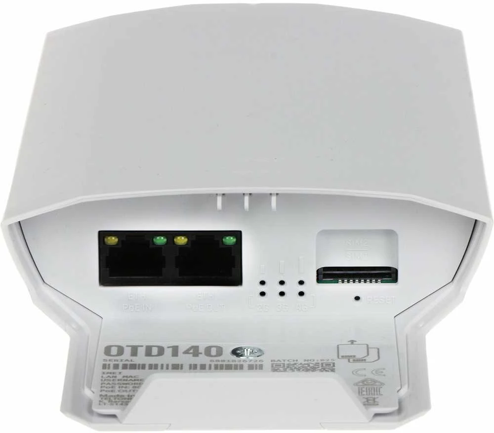 Maršrutizatorius TELTONIKA OUTDOOR IP55 IOT ROUTER OTD140 4G (CAT4) 2X10/100 RJ45 DUAL SIM