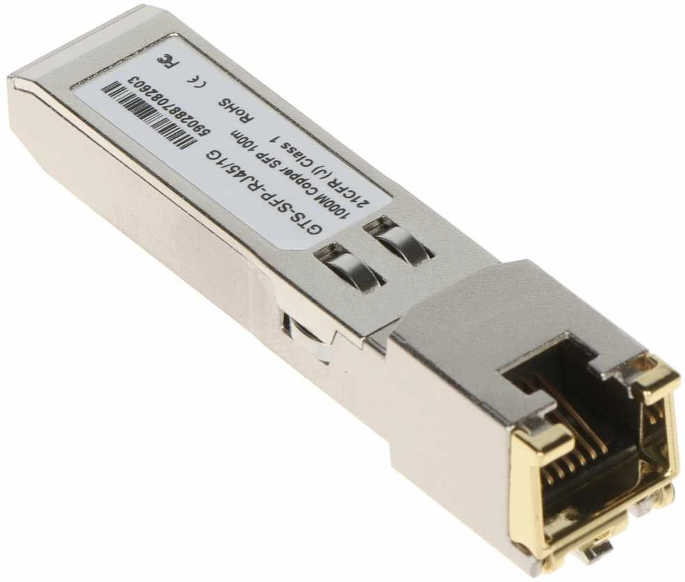 Šakotuvas TST MODULIS SFP SU LIZDU RJ-45 GTS-SFP-RJ45/1G