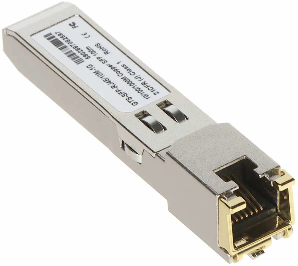 Šakotuvas Opton MODULIS SFP SU LIZDU RJ-45 GTS-SFP-RJ45/10M-1G