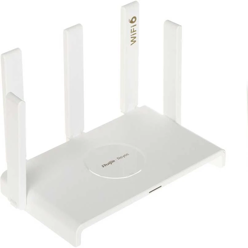 Ruijie MARŠRUTIZATORIUS RG-EW3000GX Wi-Fi 6, 2.4 GHz, 5 GHz 574 Mbps + 2402 Mbps REYEE