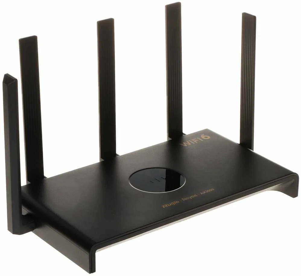 Ruijie MARŠRUTIZATORIUS RG-EW3000GXPRO Wi-Fi 6, 2.4 GHz, 5 GHz 574 Mbps + 2402 Mbps REYEE