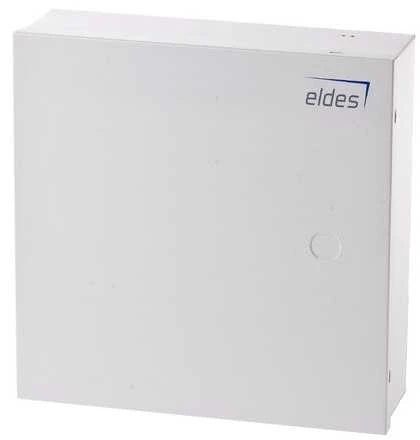 Metalinis korpusas Eldes ME1 255x255x80, su transformatoriumi 18VAC/40W, sabotažo kontaktas, baltas