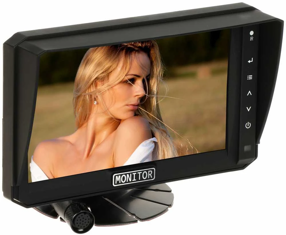 MOBILUS ĮRAŠYMO ĮRENGINYS SU MONITORIUMI ATE-NTFT7-4CH-T3 4 KANALAI 7 " AUTONE