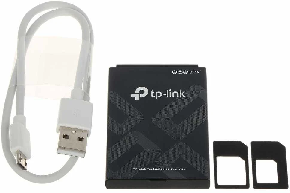 Modemas TP-LINK mobilusis 4G LTE WLAN Maršrutizatorius su integr.4G modemu, SIM kortelės lizdas, 1,4 colio TFT Ekranas, 2550 mAH Akku, Micro SD kortelės lizdas