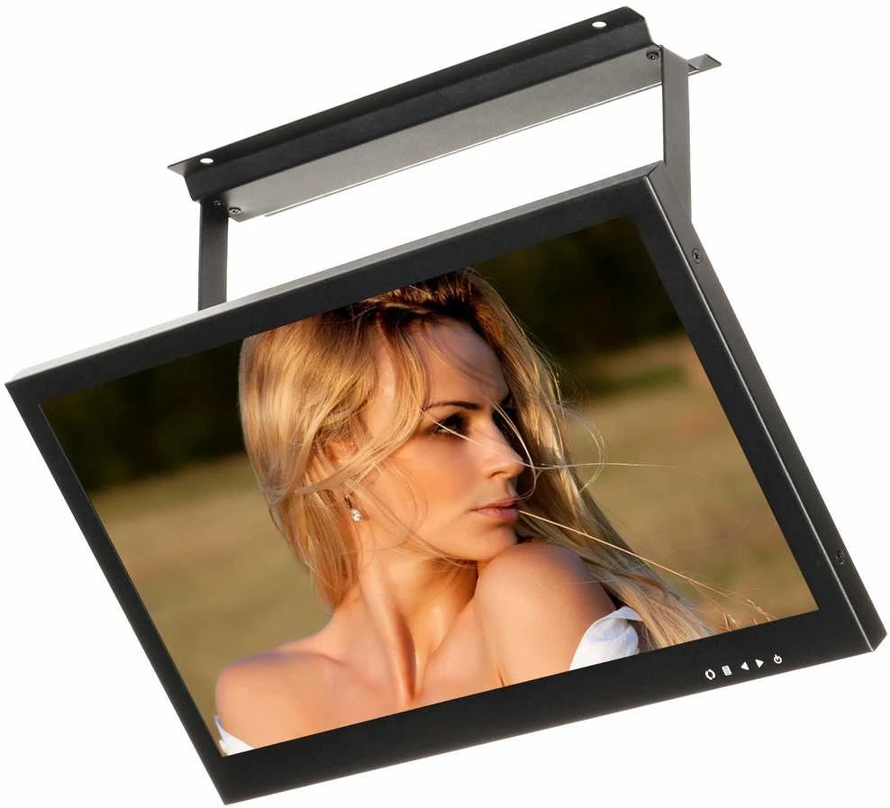 TST MONITORIUS VGA, HDMI, AUDIO, 1XVIDEO, USB, NUOTOLINIS PULTELIS VM-1303M 13 "