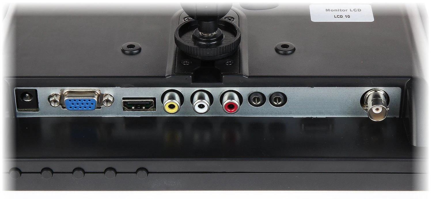 TST MONITORIUS VGA, HDMI, AUDIO, 2XVIDEO, NUOTOLINIS PULTELIS TFT-10/CCTV 10 "