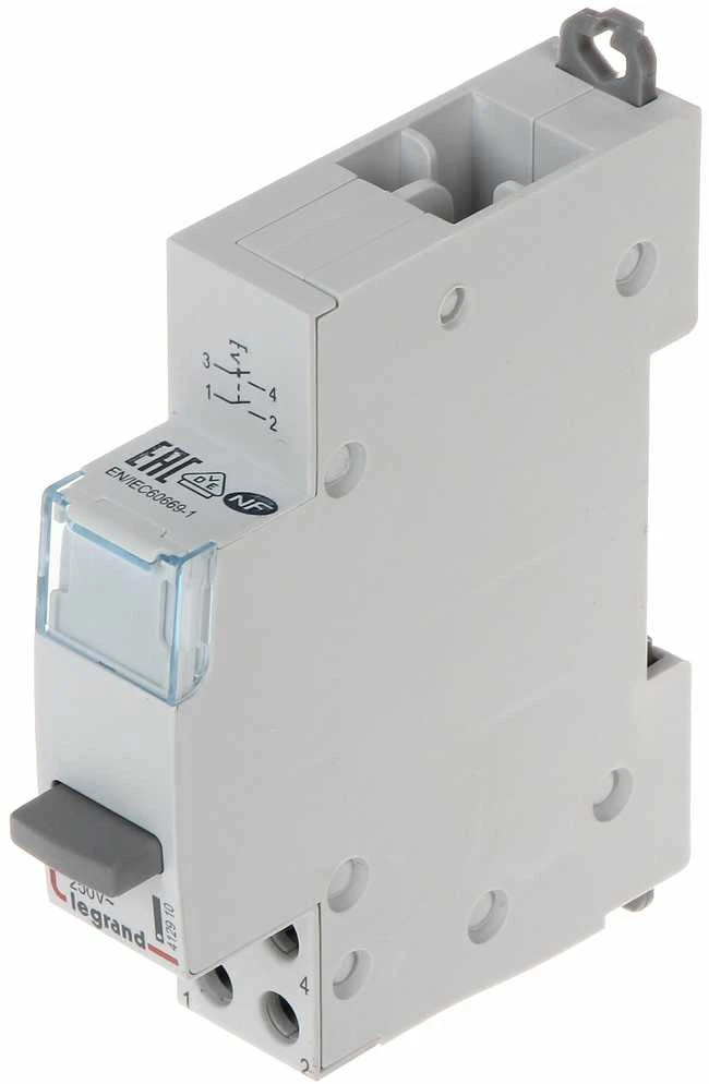 MYGTUKINIS JUNGIKLIS PAVIENIS BISTABILUS LE-412910 2X NO 20 A LEGRAND