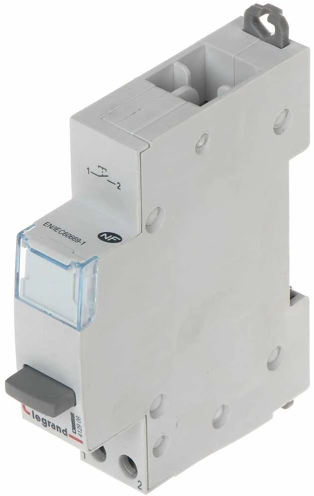 MYGTUKINIS JUNGIKLIS PAVIENIS MONOSTABILUS LE-412908 1X NO 20 A LEGRAND