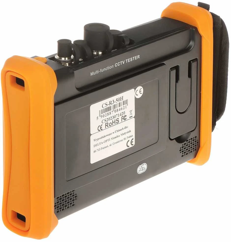 TST OPTINIS REFLEKTOMETRAS (OTDR) SU CCTV TESTERIU CS-R3-50H