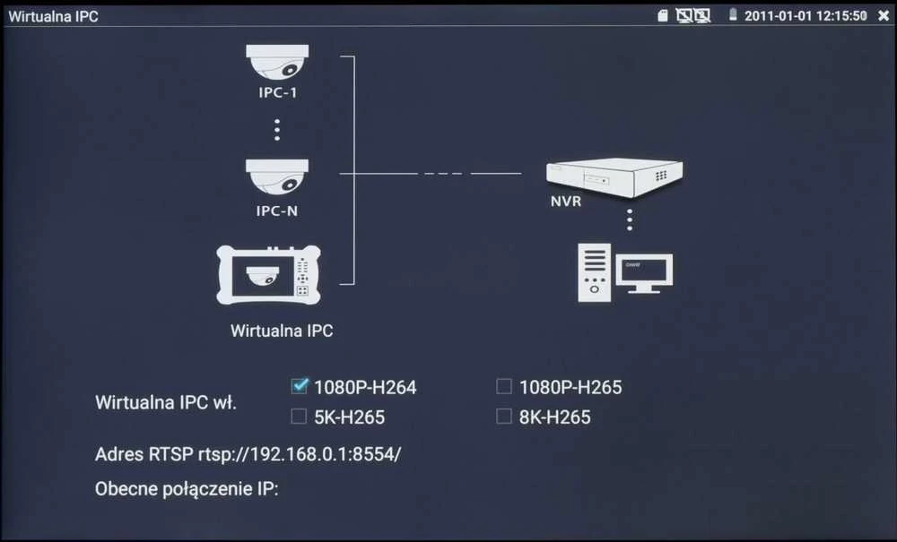 TST OPTINIS REFLEKTOMETRAS (OTDR) SU CCTV TESTERIU CS-R3-50H