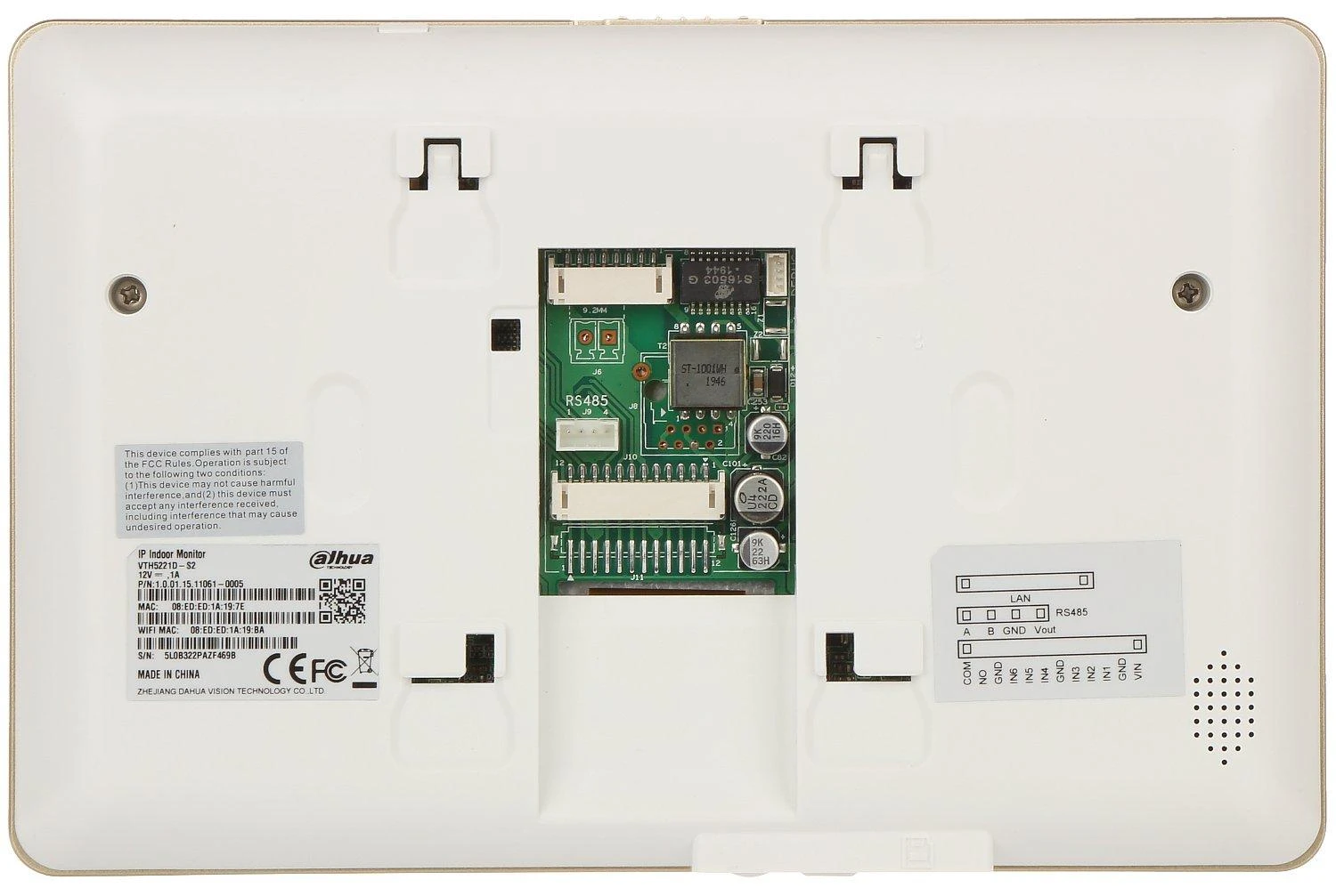 PATALPŲ VIDAUS SKYDELIS IP VTH5221D-S2 Wi-Fi / IP DAHUA