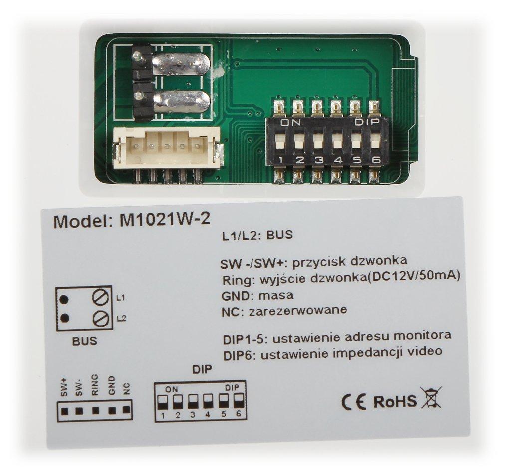 PATALPŲ VIDAUS SKYDELIS M1021W-2 VIDOS