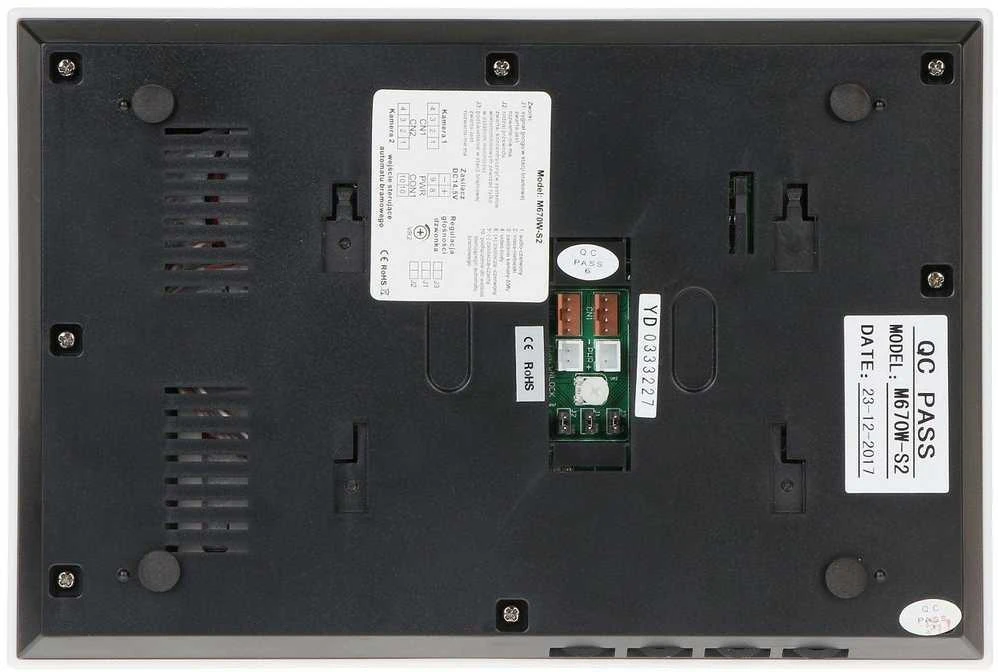 PATALPŲ VIDAUS SKYDELIS M670W-S2 VIDOS