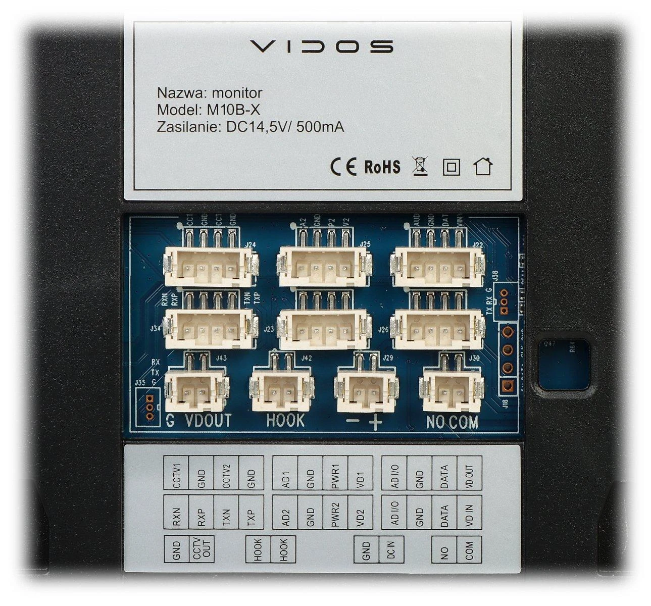 PATALPŲ VIDAUS SKYDELIS VIDOS M10B-X