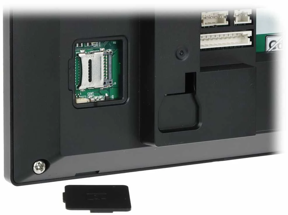 Dahua IP domofono monitorius VTH5321GB-W. 7 col. 1024x600. Wifi, PoE(802.3af). SIP. Andoid 8.1, Juodas