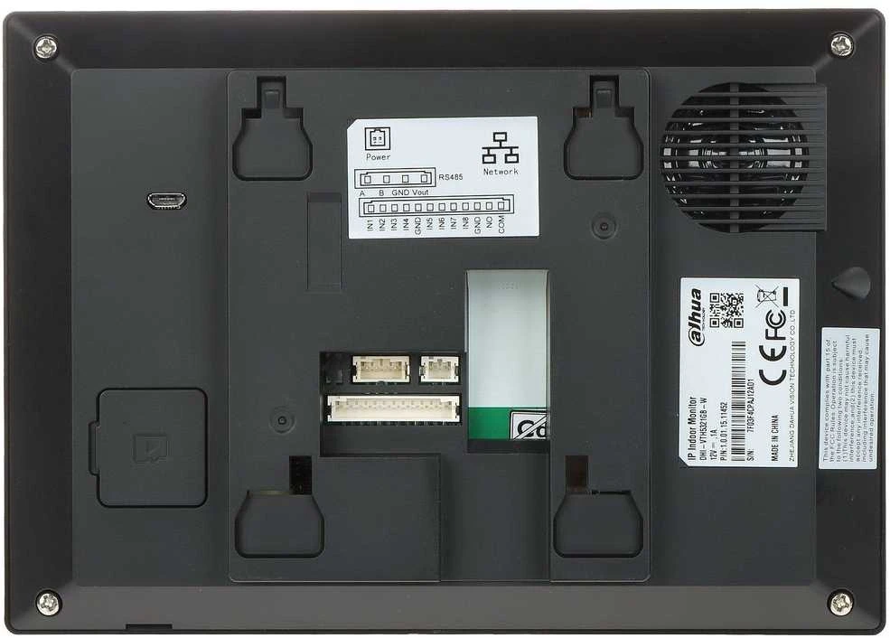 PATALPŲ VIDAUS SKYDELIS VTH5321GB-W Wi-Fi / IP DAHUA