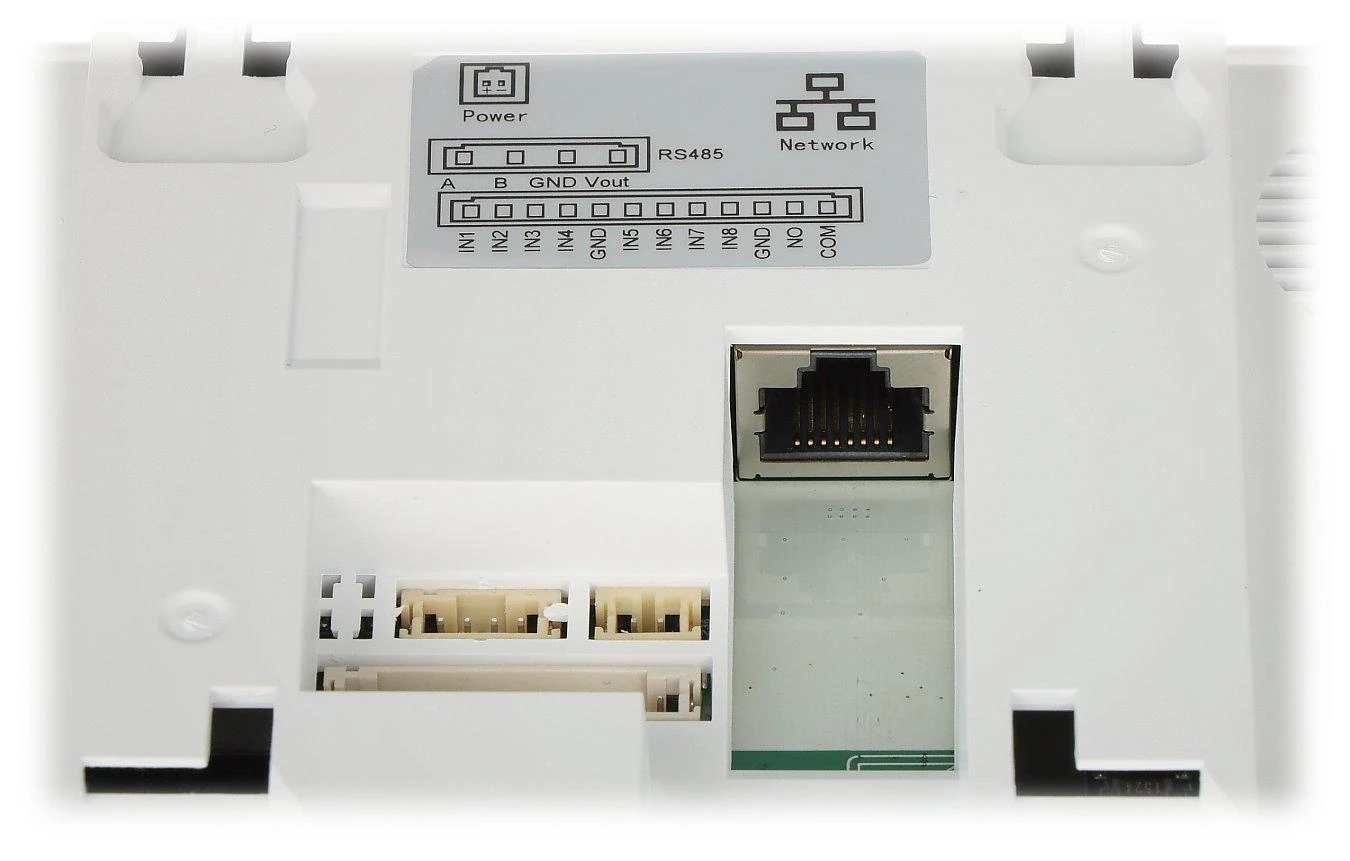 Dahua IP domofono monitorius VTH5321GW-W. 7 col. 1024x600. Wifi, PoE(802.3af). SIP. Andoid 8.1, baltas