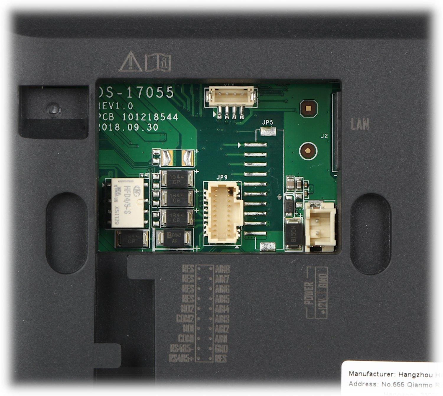 PATALPŲ VIDAUS SKYDELIS Wi-Fi / IP DS-KH6320-WTE1/EU Hikvision