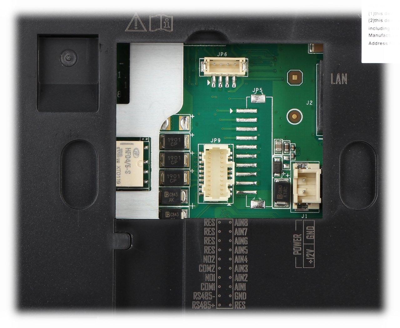 PATALPŲ VIDAUS SKYDELIS Wi-Fi / IP DS-KH8520-WTE1/EU Hikvision