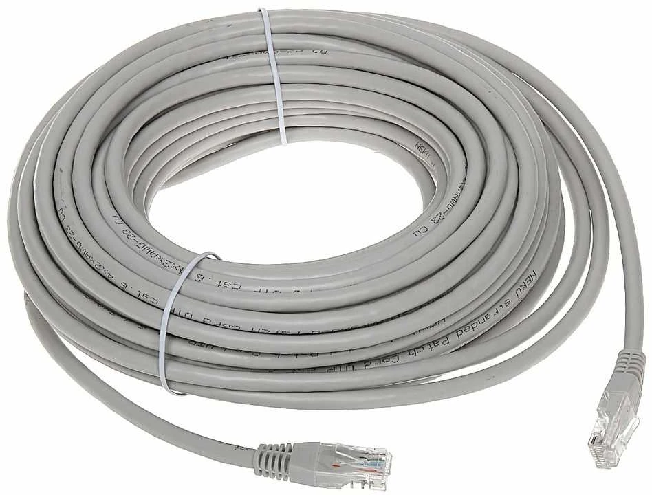 LANBERG PCU6-10CC-0200-S Patchcord RJ45 cat. 6 UTP 2m pilkas
