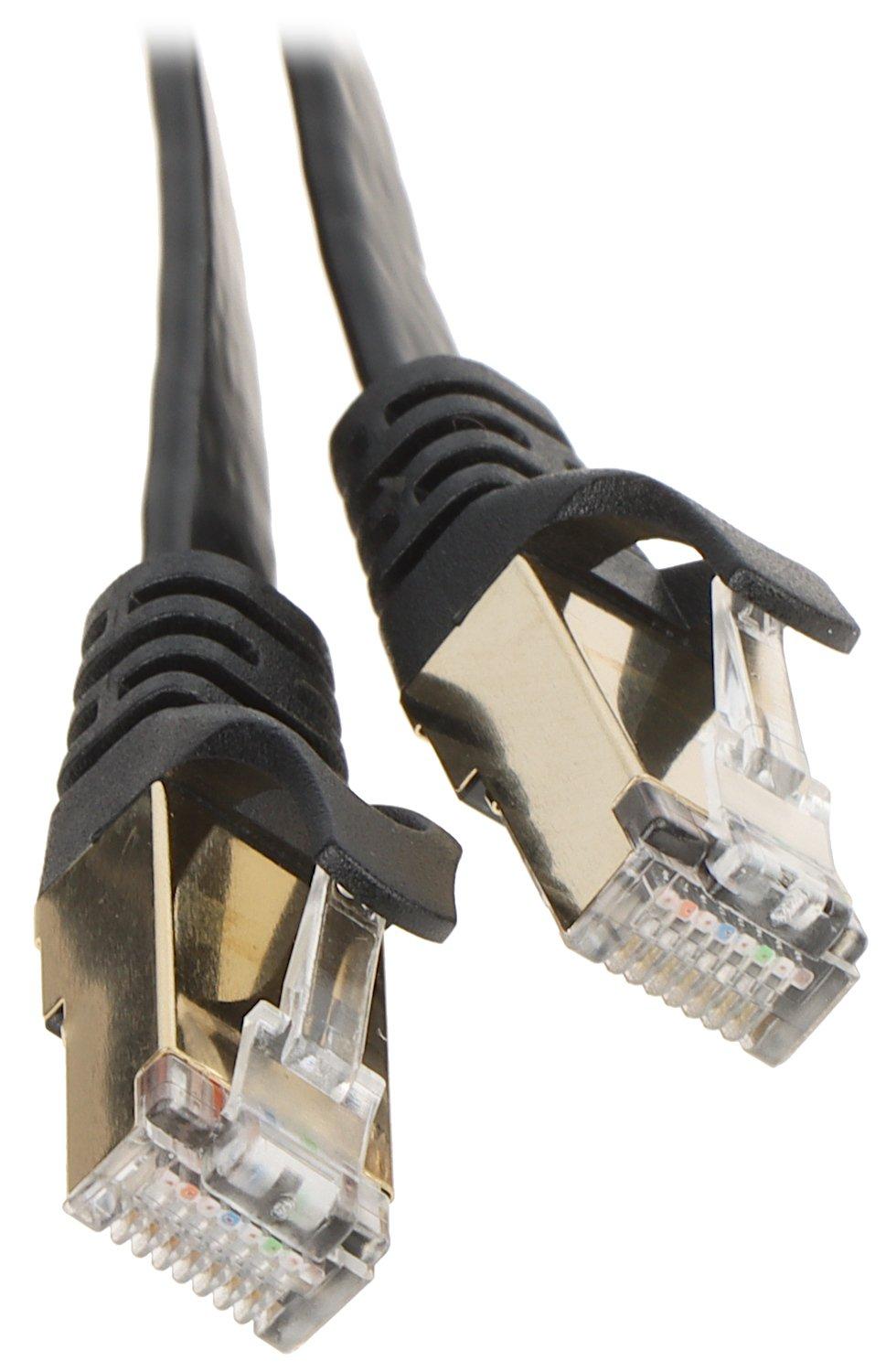 UNITEK C1897BK-3M eterneto kabelis FLAT CAT 7 UTP Ethernet 3m