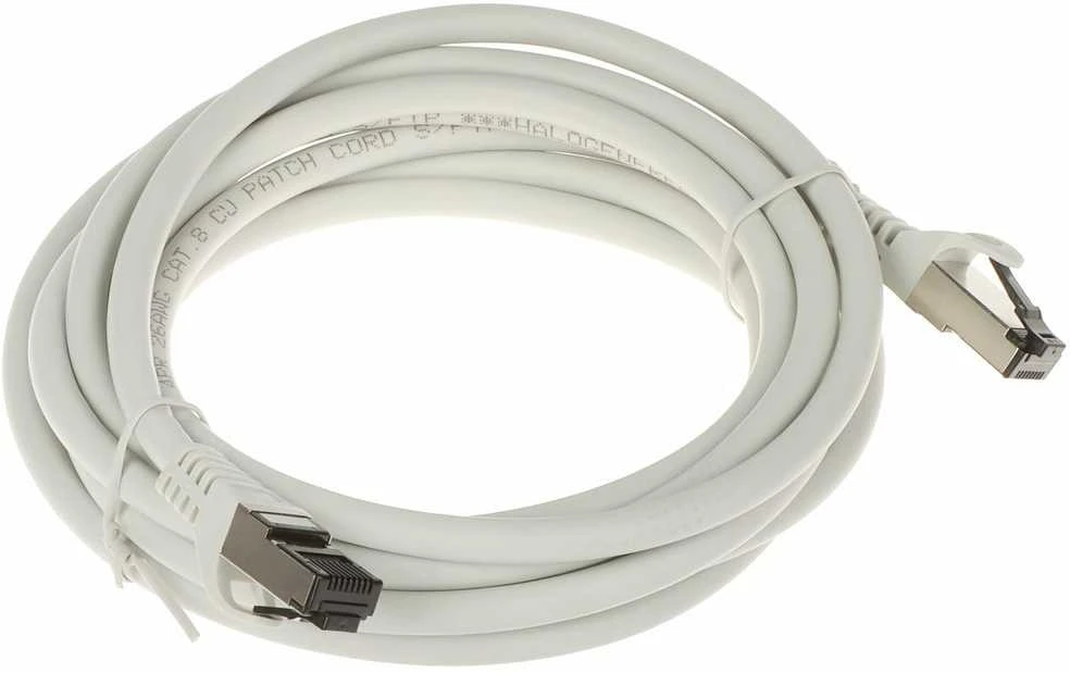 LANBERG patchcord cat.8.1 S/FTP LSZH CU 3m pilkas